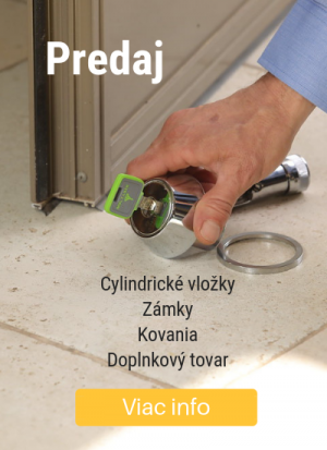 Predaj kľúčov, zámkov, vložiek, kovaní