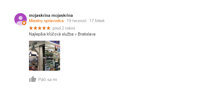 Najlepšia kľúčová služba v Bratislave